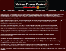 Tablet Screenshot of niskam.com